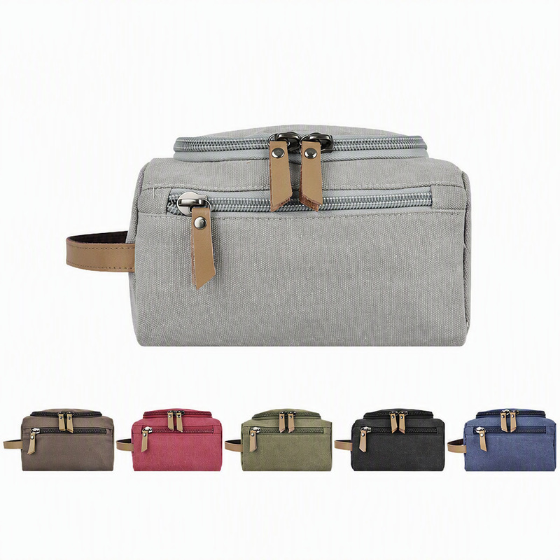 Cosmetic Bags - Męska kosmetyczka z płótna, damska przenośna