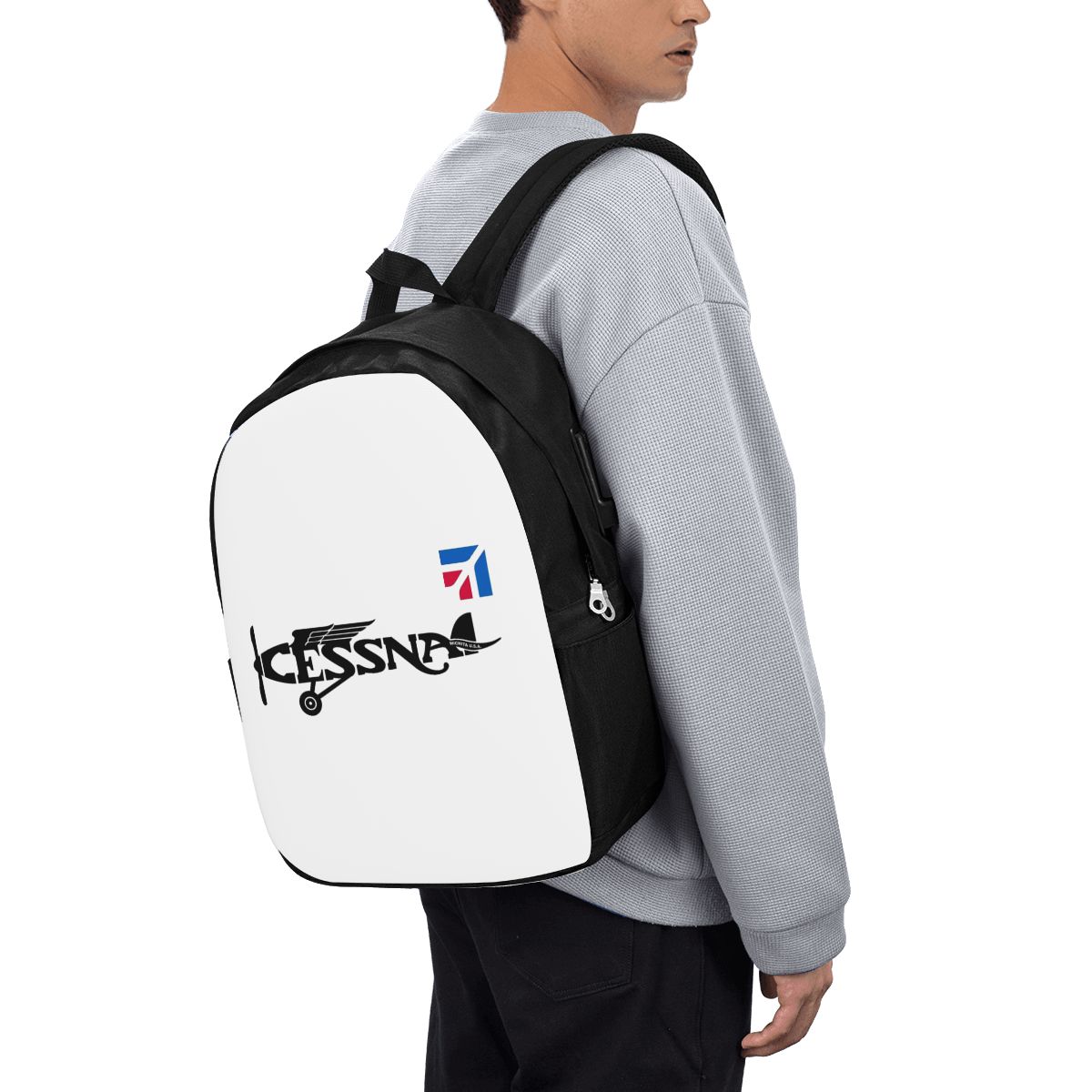 Backpacks - Plecak z logo Cessna, torba podróżna