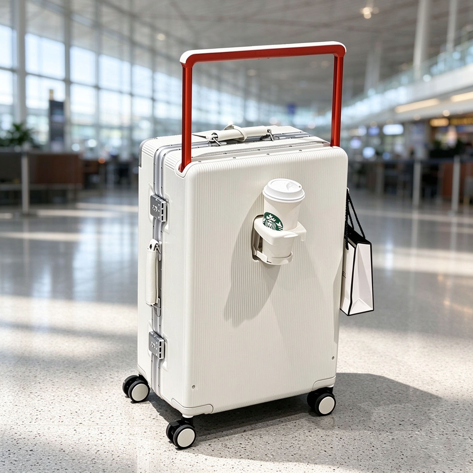 Aluminum Frame Carry On Luggage - Wysokiej jakości walizka podróżna z aluminiową
