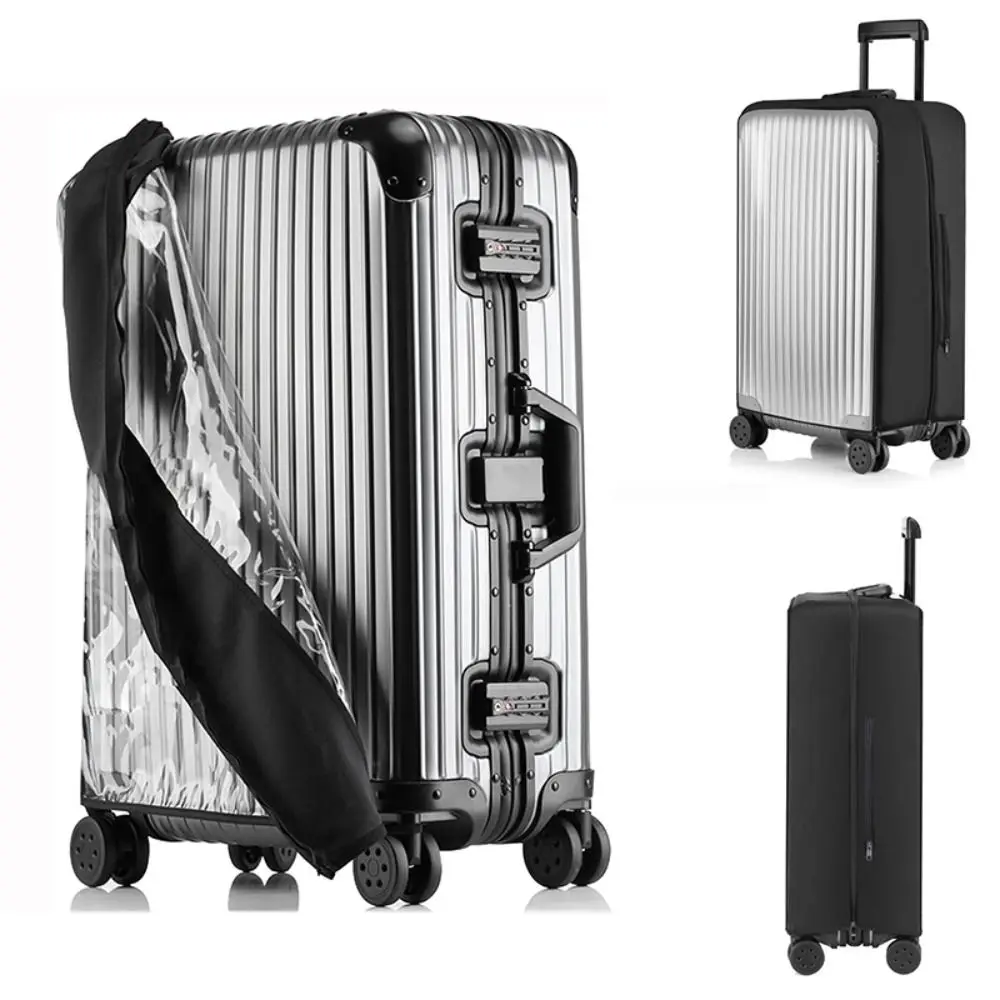 Waterproof Suitcase Cover Protector - Przezroczysta osłona na walizkę z PVC,
