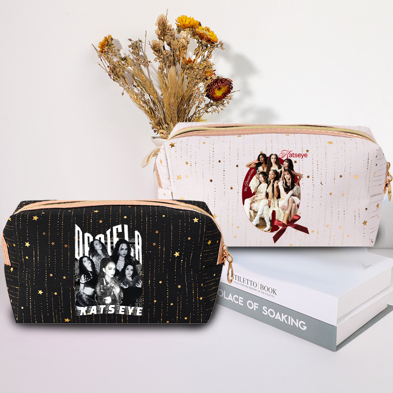 Cosmetic Bags - Modna kosmetyczka K-POP K-KATSEYE z hot