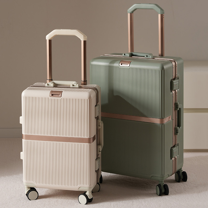 Nowy walizka podróżna 2026, wa – Aluminum Frame Carry On Luggage recenzja i cena