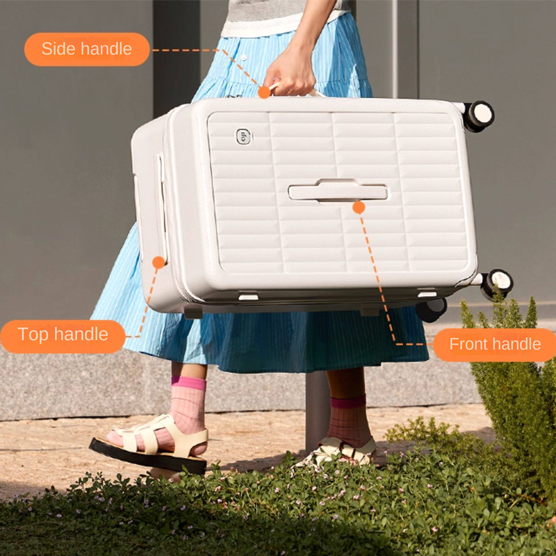 Walizka z bocznym otwieraniem  – Spinner Wheel Rolling Suitcase 20 Inch recenzja i cena