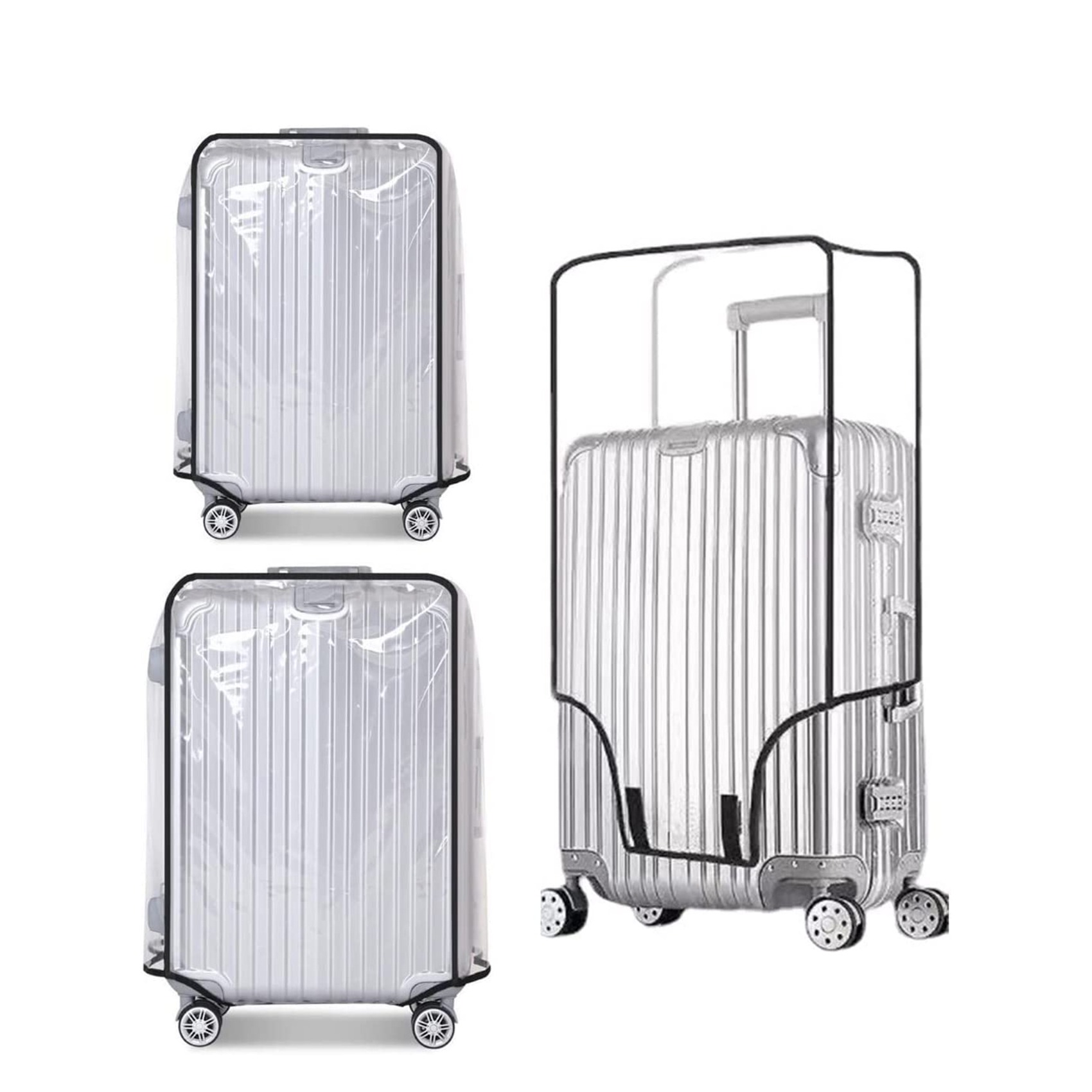 Nowa, w pełni przezroczysta os – Waterproof Suitcase Cover Protector recenzja i cena