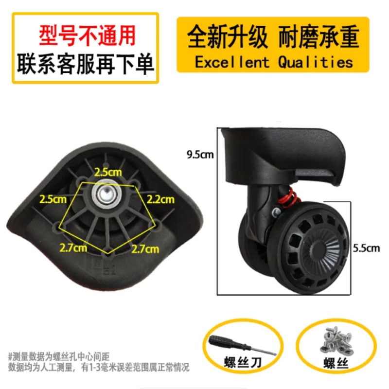 Wymiennące się kółko do walizk – Silent Replacement Luggage Wheels recenzja i cena