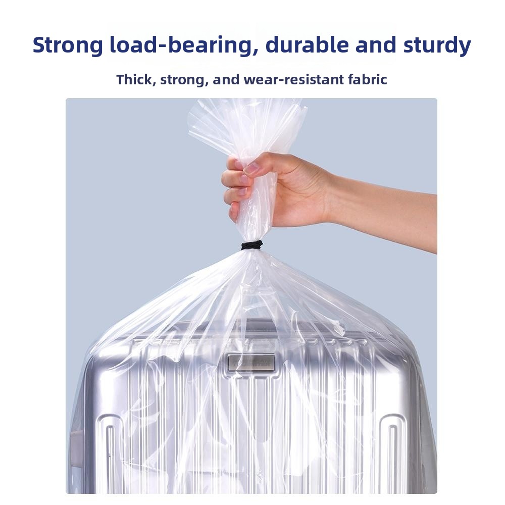 Jednorazowy, pogrubiony plasti – Waterproof Suitcase Cover Protector recenzja i cena