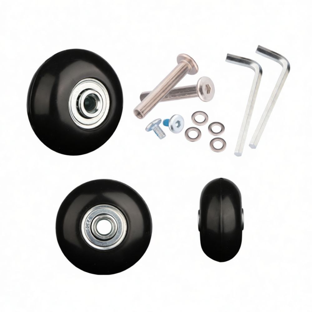 Kółka do walizek, gumowe, cich – Silent Replacement Luggage Wheels recenzja i cena