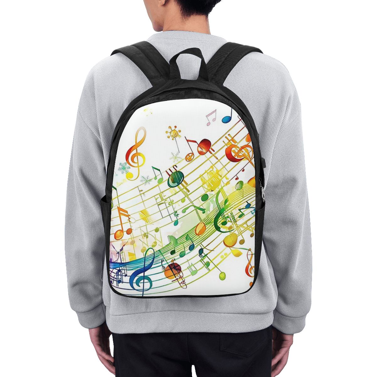 Abstrakcyjne klawisze fortepia – Backpacks recenzja i cena