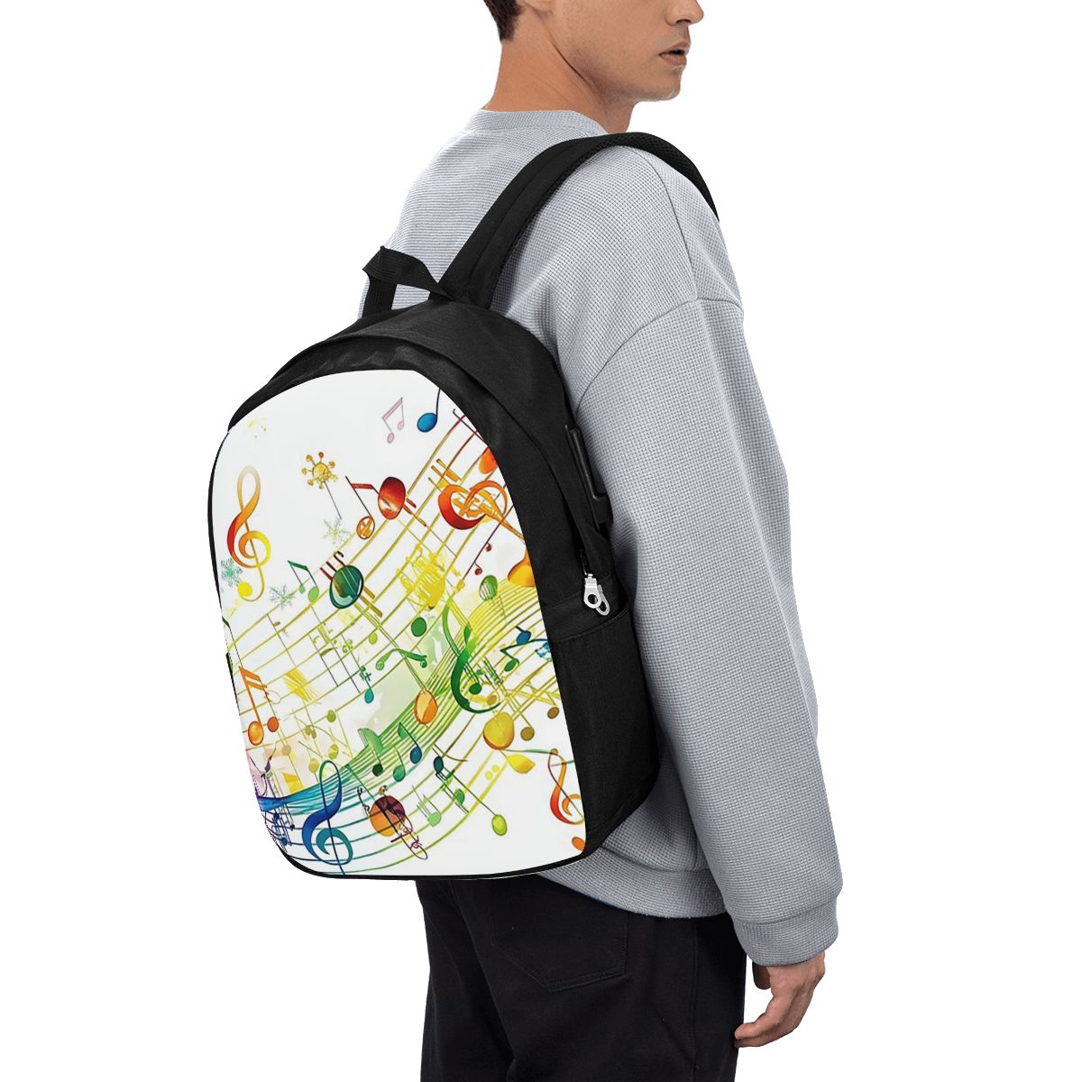 Abstrakcyjne klawisze fortepia – Backpacks recenzja i cena