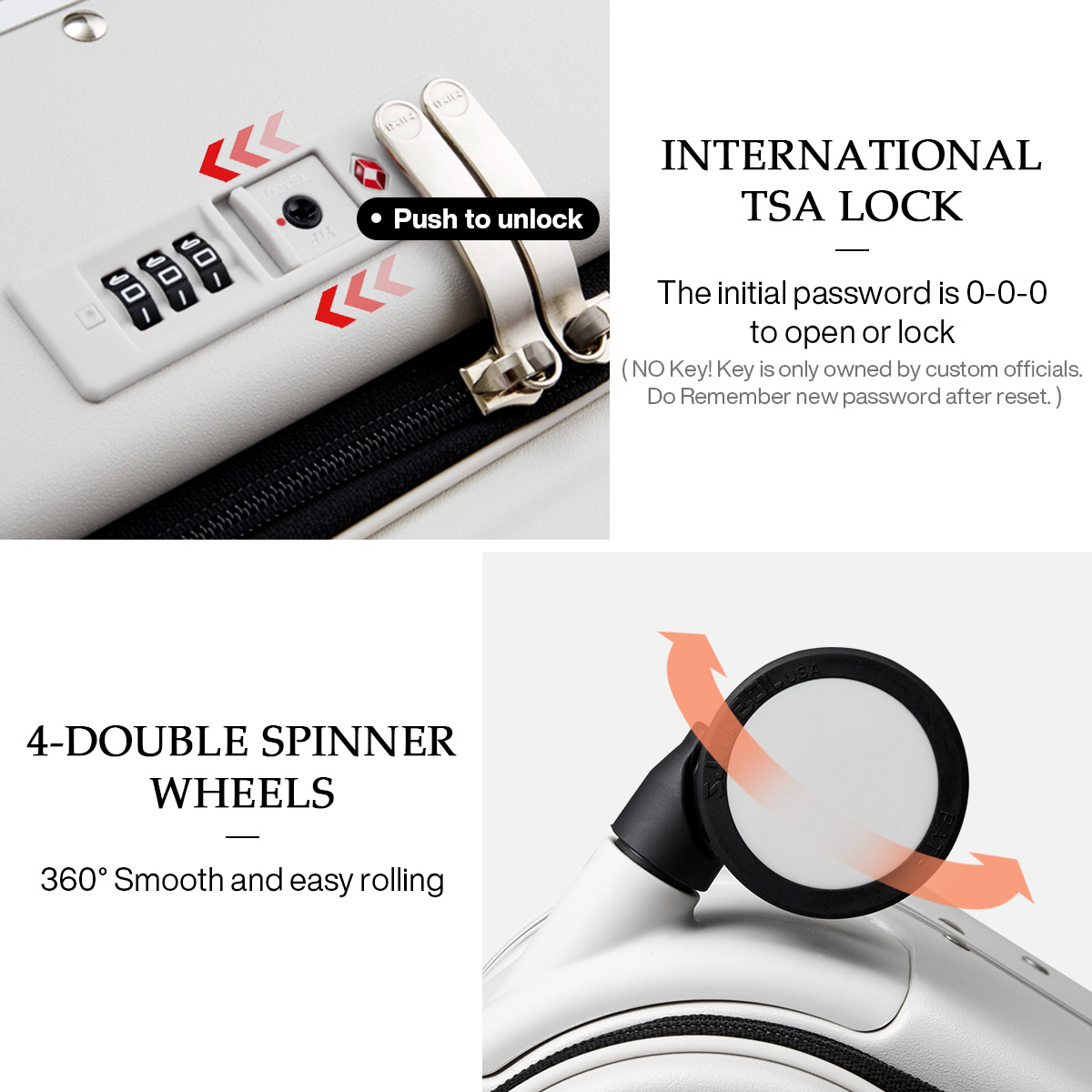 Mixi Patent Design aluminiowa  – Foldable Rolling Luggage Bag recenzja i cena