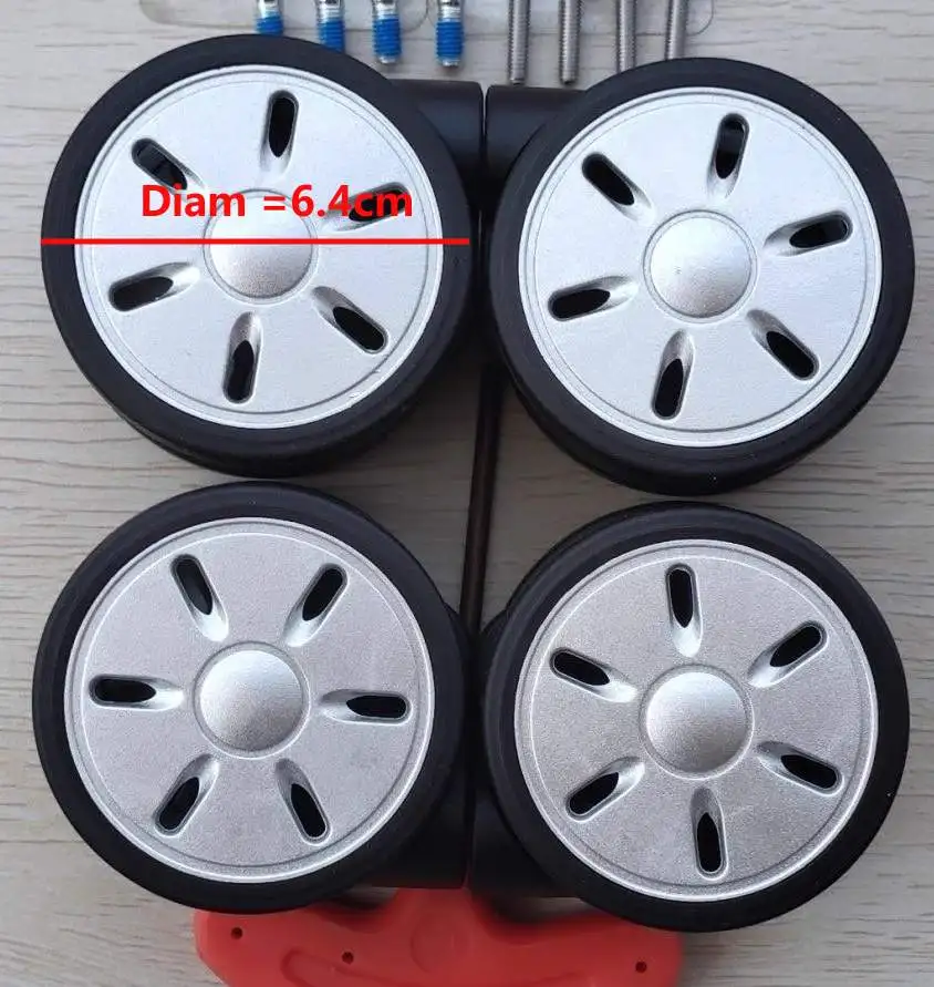 Odpowiednie do walizek Rimowa, – Silent Replacement Luggage Wheels recenzja i cena