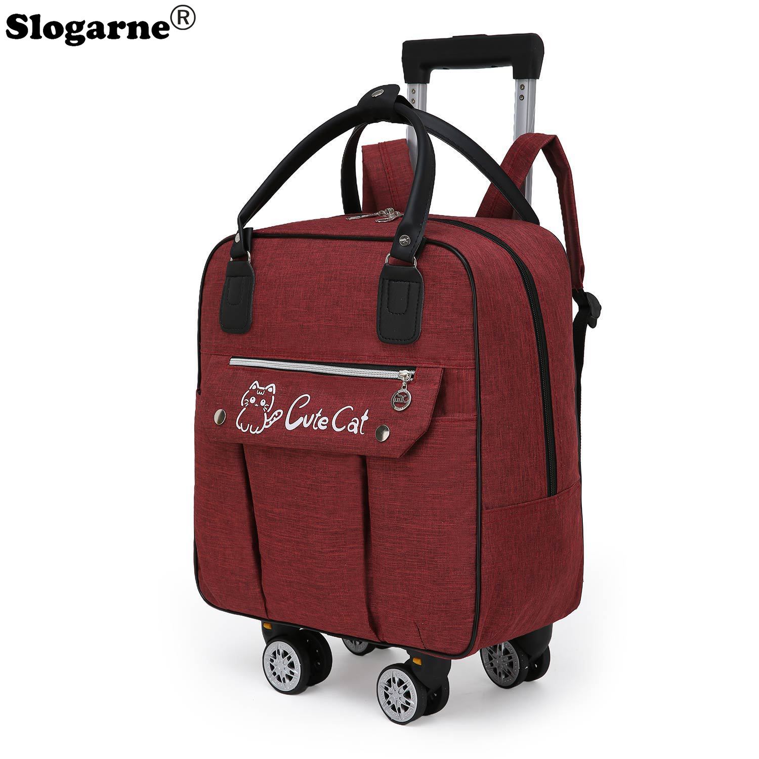Wózek Torba podróżna o dużej p – Foldable Rolling Luggage Bag recenzja i cena