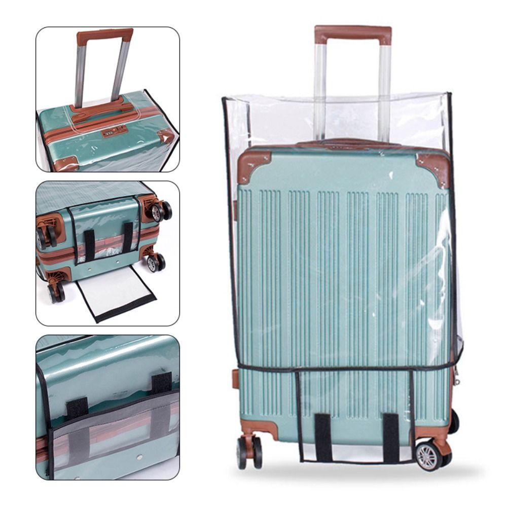 Przezroczyste wodoodporne pokr – Luggage Protective Cover Transparent recenzja i cena