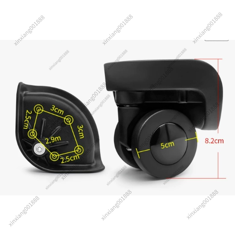 Kółka zamienne do walizek DISS – Silent Replacement Luggage Wheels recenzja i cena