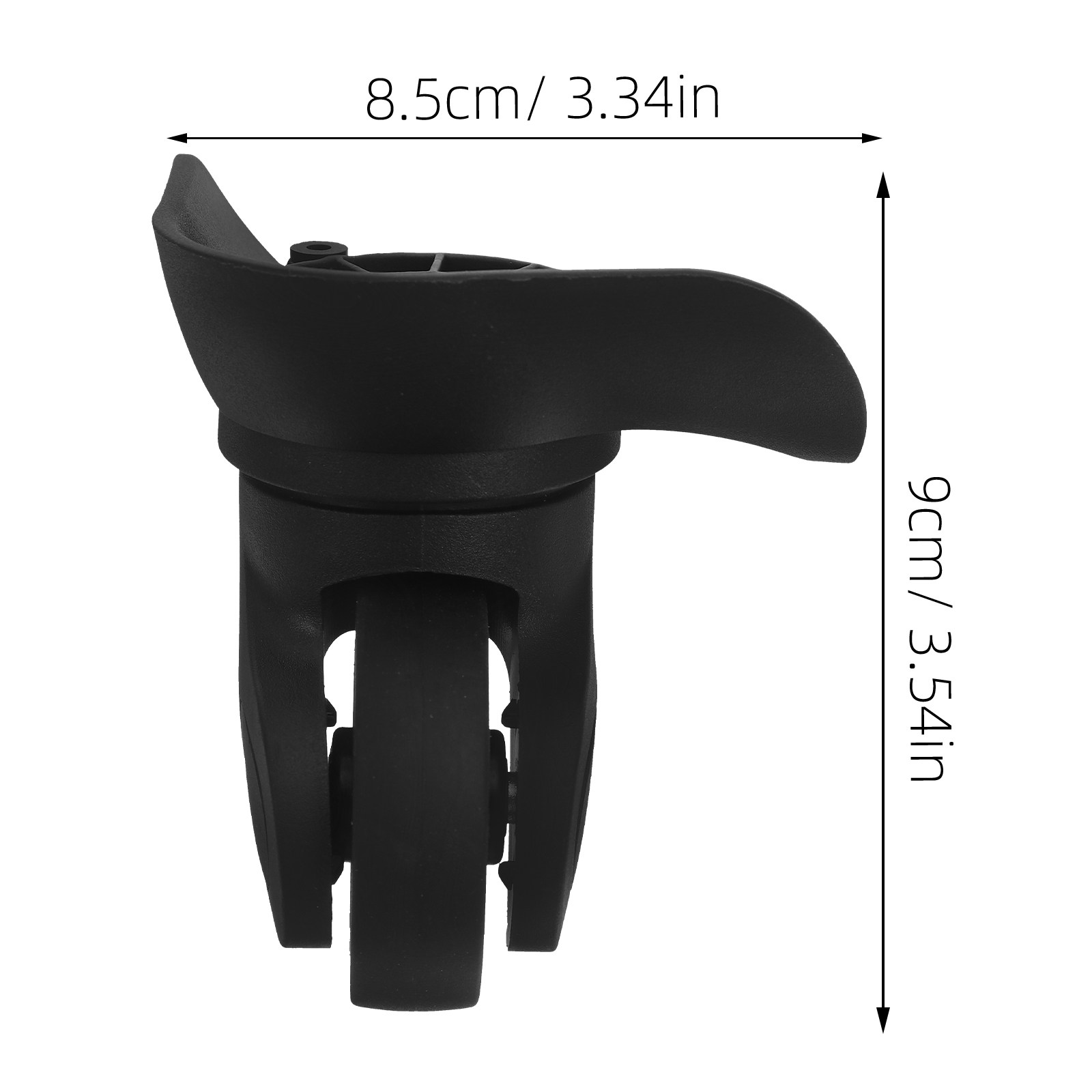 2 szt. Uniwersalne kółka do wa – Silent Replacement Luggage Wheels recenzja i cena